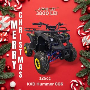ATV Quad 125cc KXD PRO Germany roti 7 inch Galben 006