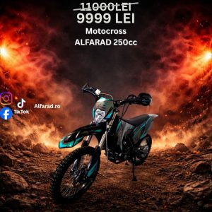 Alfarad T7 250cc Cross Dirt Bike  21/18 Turcoaz