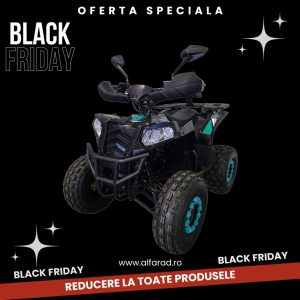 ATV Quad 140cc KXD Germany full options turcoaz albastru Commander/Merlin 007