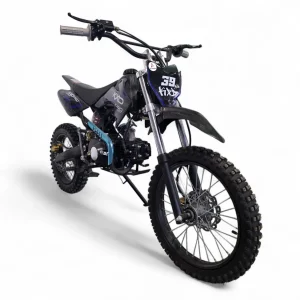 Cross Bike Dirtbike125 CC KXD manual 4 trepte roti 17”14" albastru 607