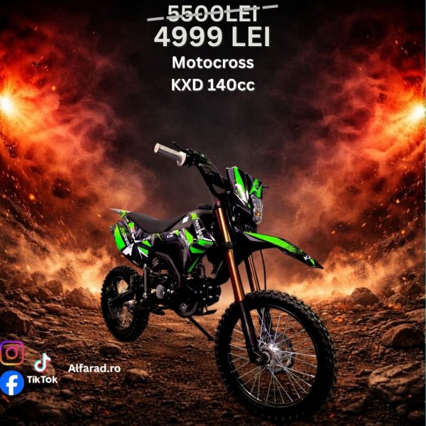 Cross-140cc KXD Pro Panther - Performanta in Trasee ❤️ Alfarad.ro