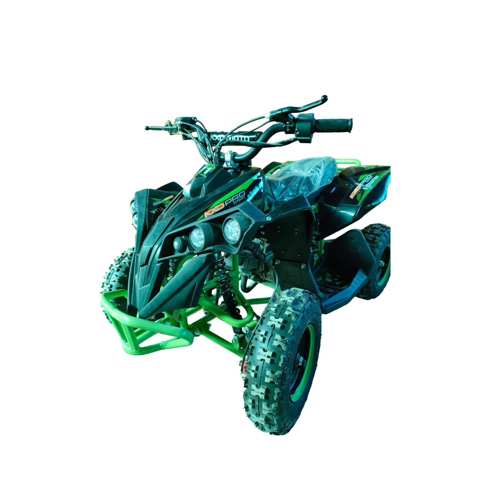 Mini ATV Quad cu pornire la buton 49cc ( amestec de benzina cu ulei )