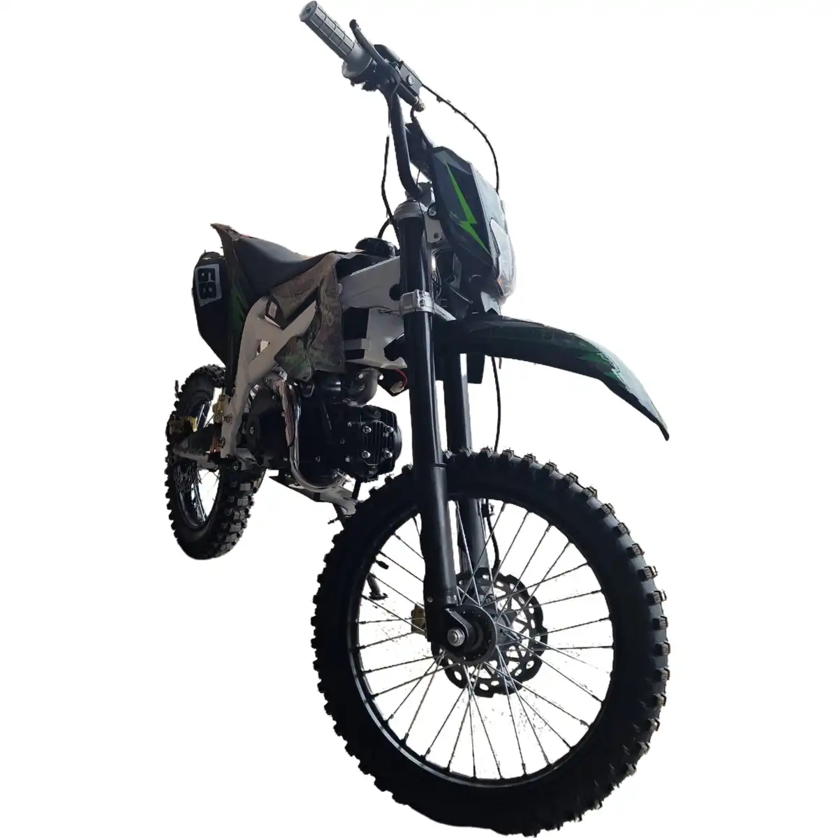 Cross-125cc-KXD-Pro-Germany-GT-125-S-Motor-in-4-timpi-Pornire-la-buton-Cutie-de-viteza-automata-Roti-17-14-Far-LED-Negru-Verde-6