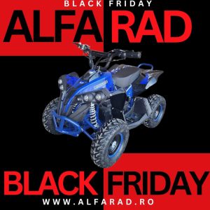 ATV copii, Electric, Motor - 1000W, Baterie - 48V, de la Ultra Motocross – Renegate MA07E, Cutie de viteza automata 1+1, Roti 6 inch, Albastru