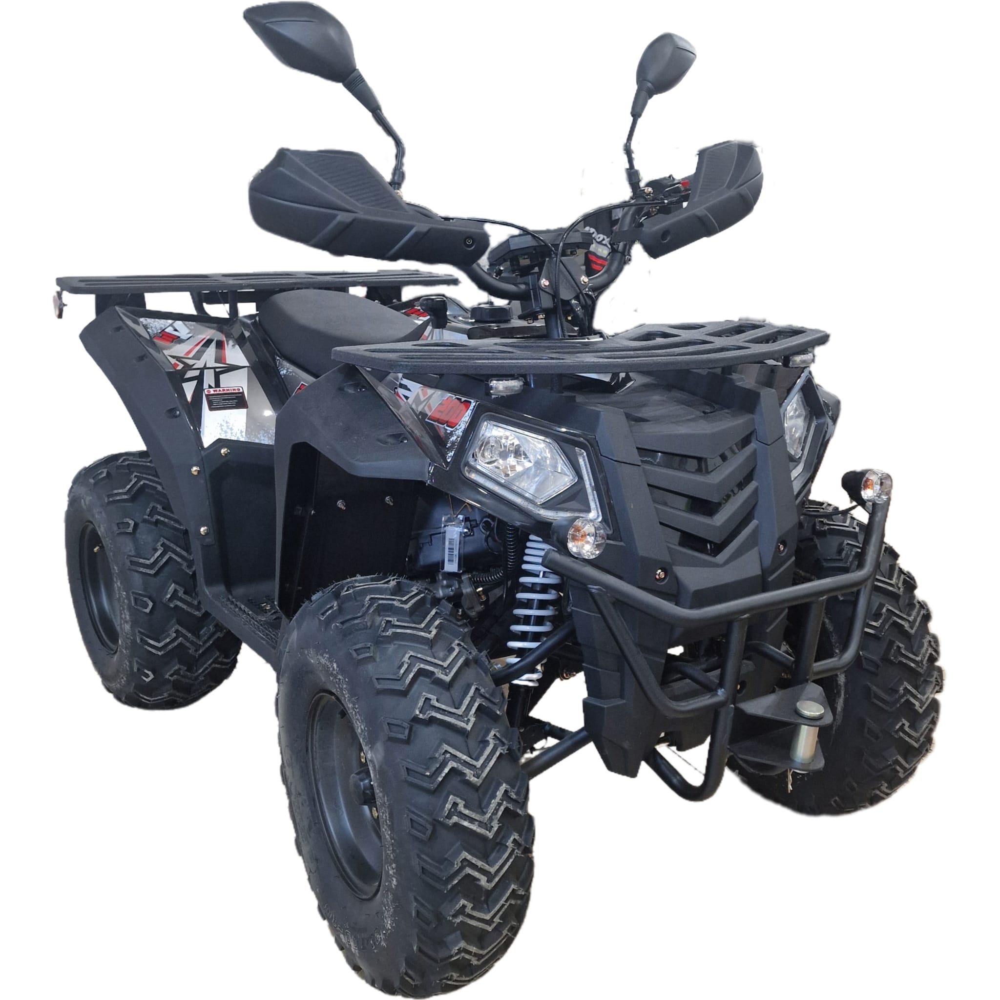 ATV 200cc nmatriculabil Apollo Commander Negru Alb Alfarad