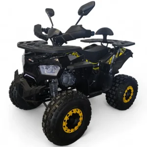 ATV-125cc, KXD, Defender 002, pornire e-start, cutie viteză automata, roţi 8inch, Galben