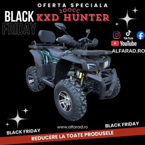 ATV 200cc KXD ProGermany Hunter Automatic 2 Locuri Turcoaz