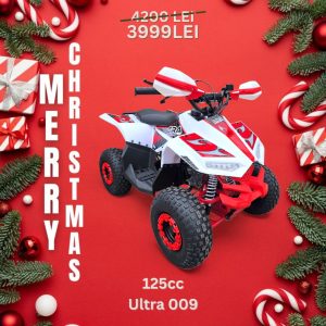 ATV 125cc Ultra Mud Hawk Automat pentru copii Rosu 009