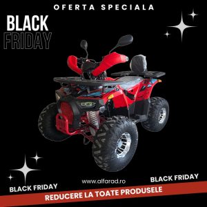 ATV 125cc XTL – Wild PRO Automat 4 Timpi pe Benzina Rosu