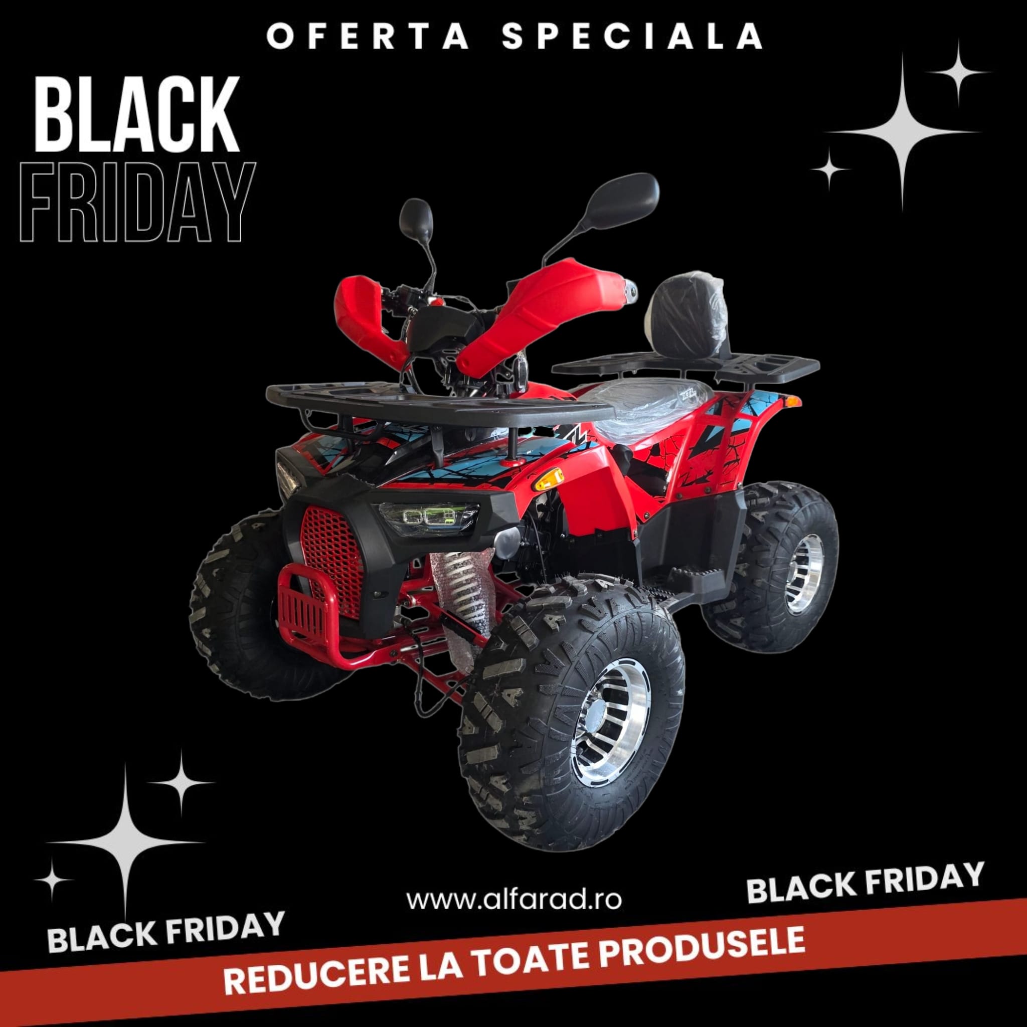 ATV XTL Wild Pro 125cc Automat Full Black Friday