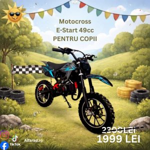 Motocross Pentru Copii KXD ProGermany E-start 49cc 703A