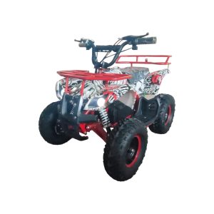 Mini-ATV Quad 1000W 48V Electric Roti 6 inch Ultra gratare balon mare alb negru rosu grafitti