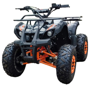 ATV 125cc KXD Germany Automatic roti 8 inch portocaliu 006 1+1
