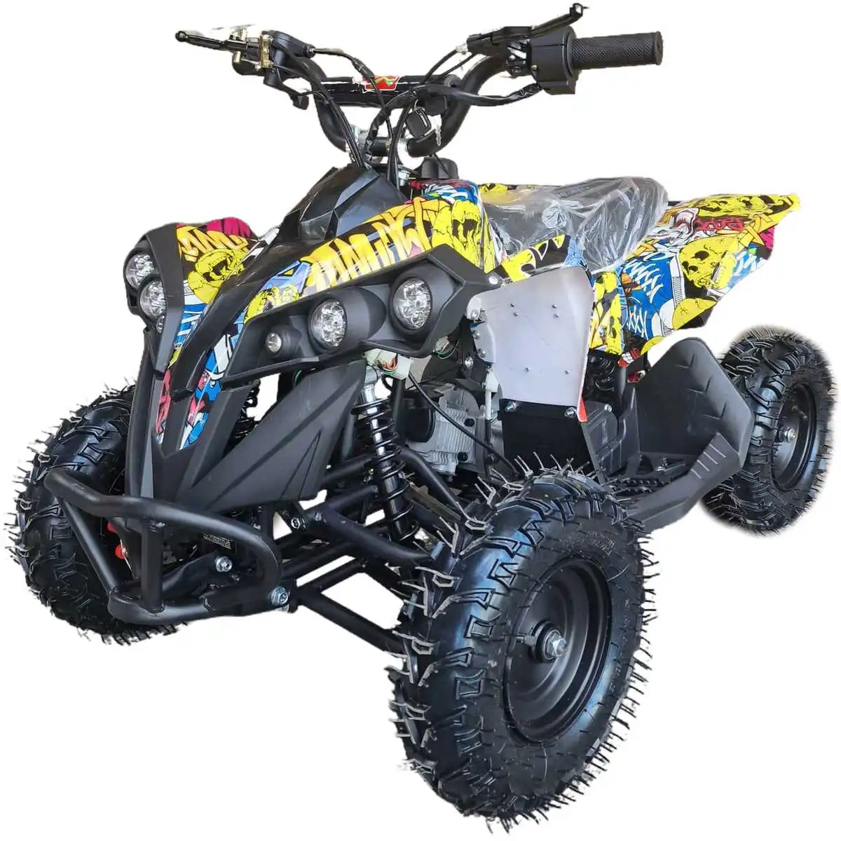 ATV-copii-KXD-Pro-Renegate-3A-e-start-automata1-2timpi-6inch-galben-grafiti-1 ATV-copii-KXD-Pro-Renegate-3A-e-start-automata1-2timpi-6inch-galben-grafiti-1