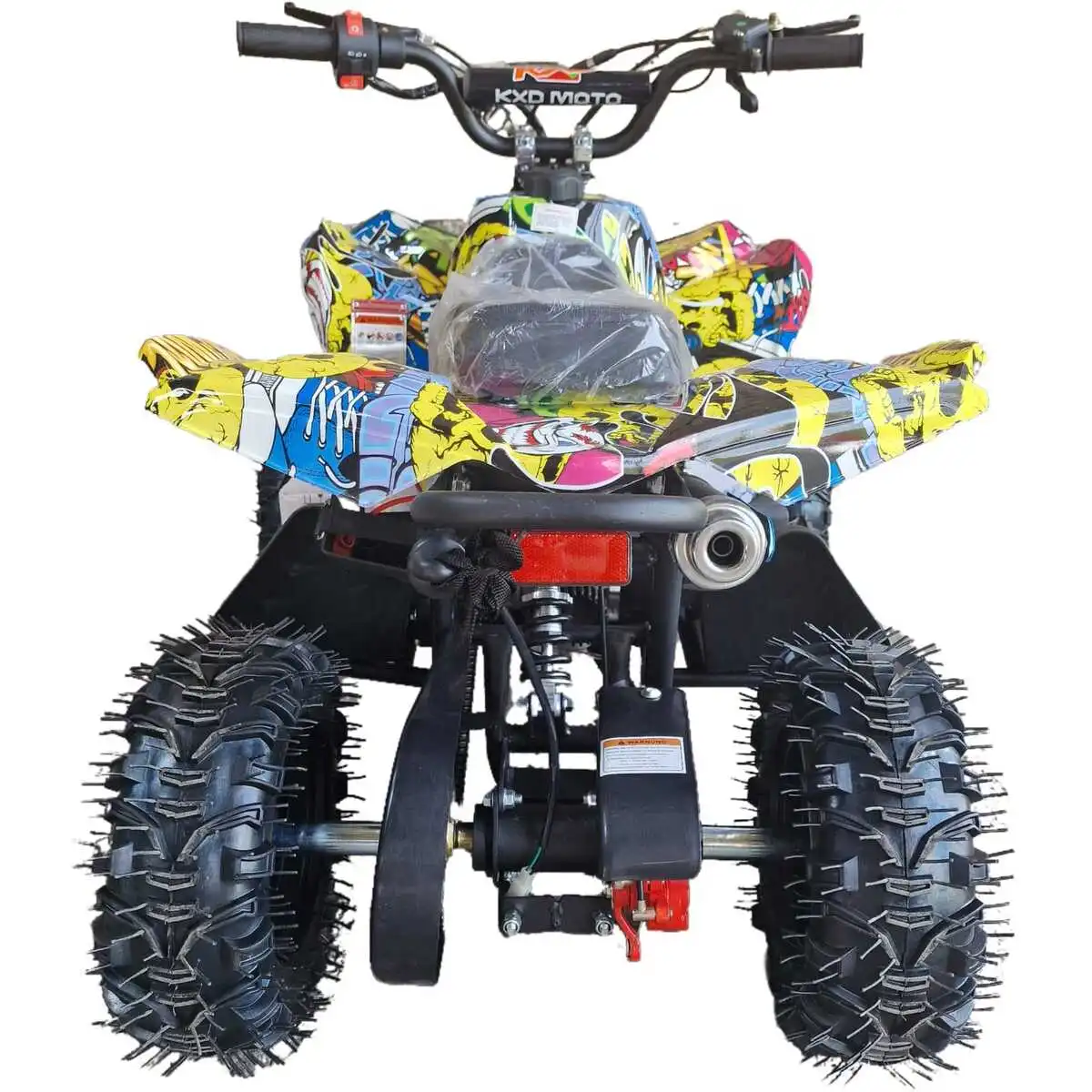 ATV-copii-KXD-Pro-Renegate-3A-e-start-automata1-2timpi-6inch-galben-grafiti-4 ATV-copii-KXD-Pro-Renegate-3A-e-start-automata1-2timpi-6inch-galben-grafiti-4