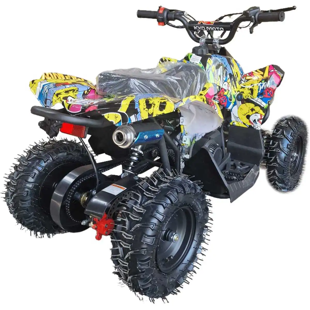 ATV-copii-KXD-Pro-Renegate-3A-e-start-automata1-2timpi-6inch-galben-grafiti-5 ATV-copii-KXD-Pro-Renegate-3A-e-start-automata1-2timpi-6inch-galben-grafiti-5