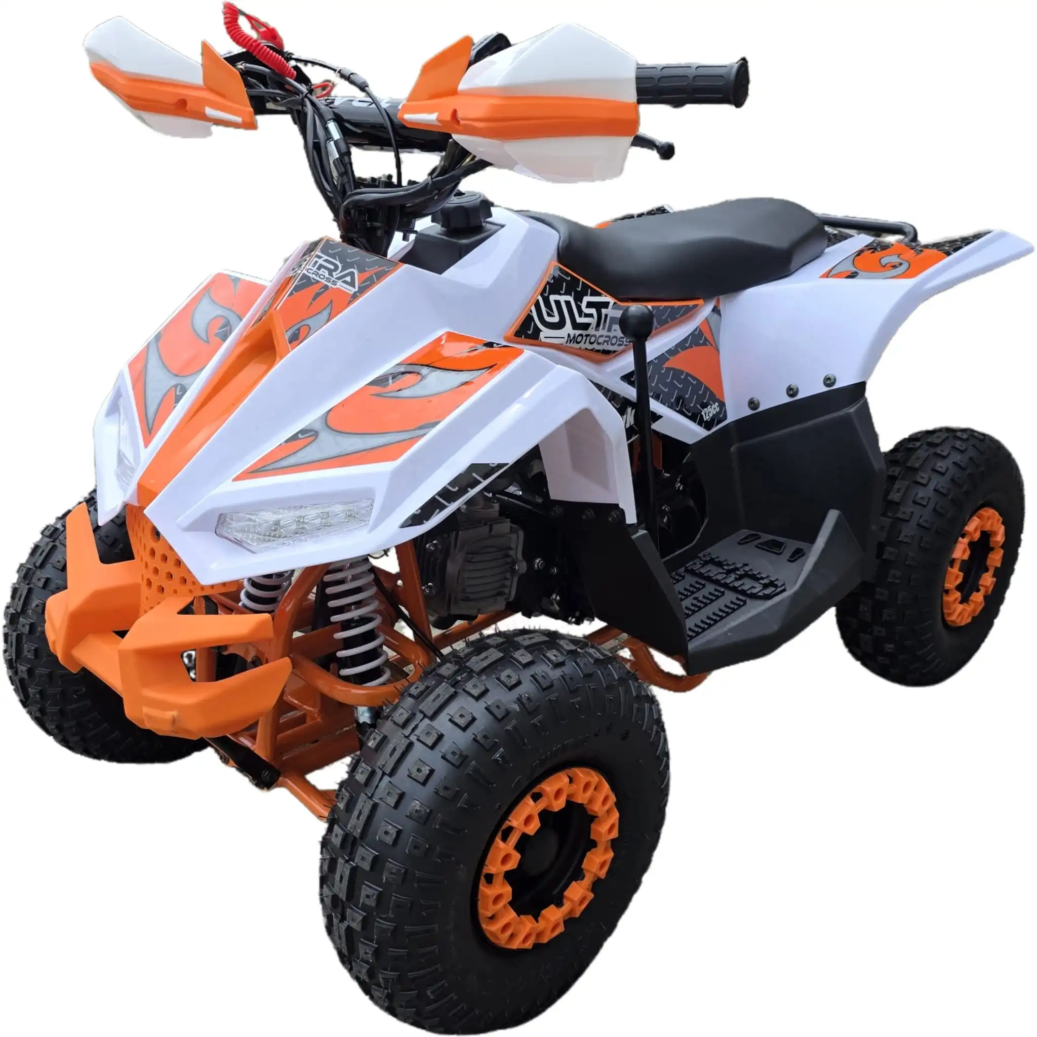 ATV 125cc Ultra Mud Hawk Automat pentru copii Portocaliu 009 - Alfarad