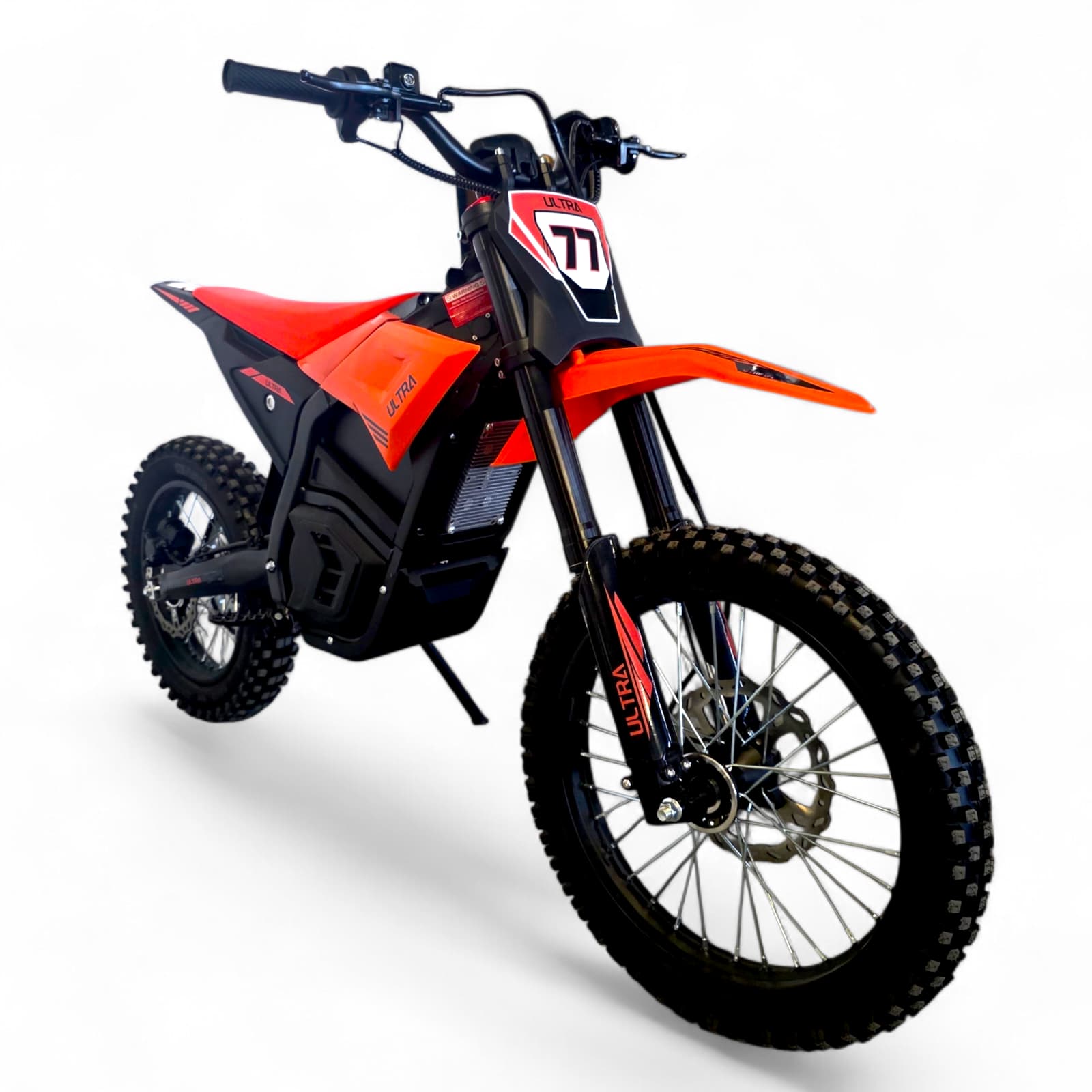 Motocross Electric Ultra Portocaliu 17-14 inch 6000W 72V