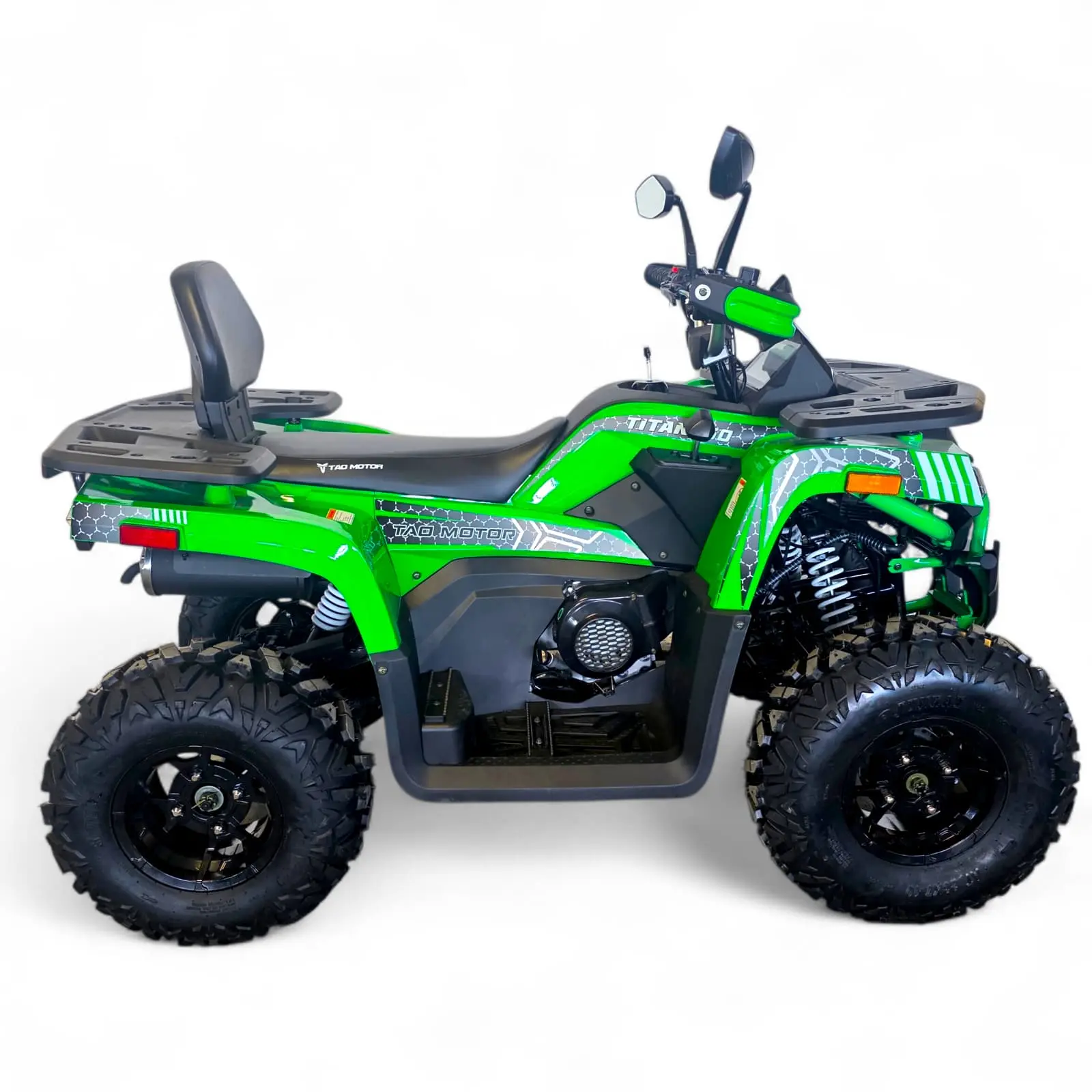 ATV 250cc Verde Titan Tao Motor Inmatriculabil 2 Locuri