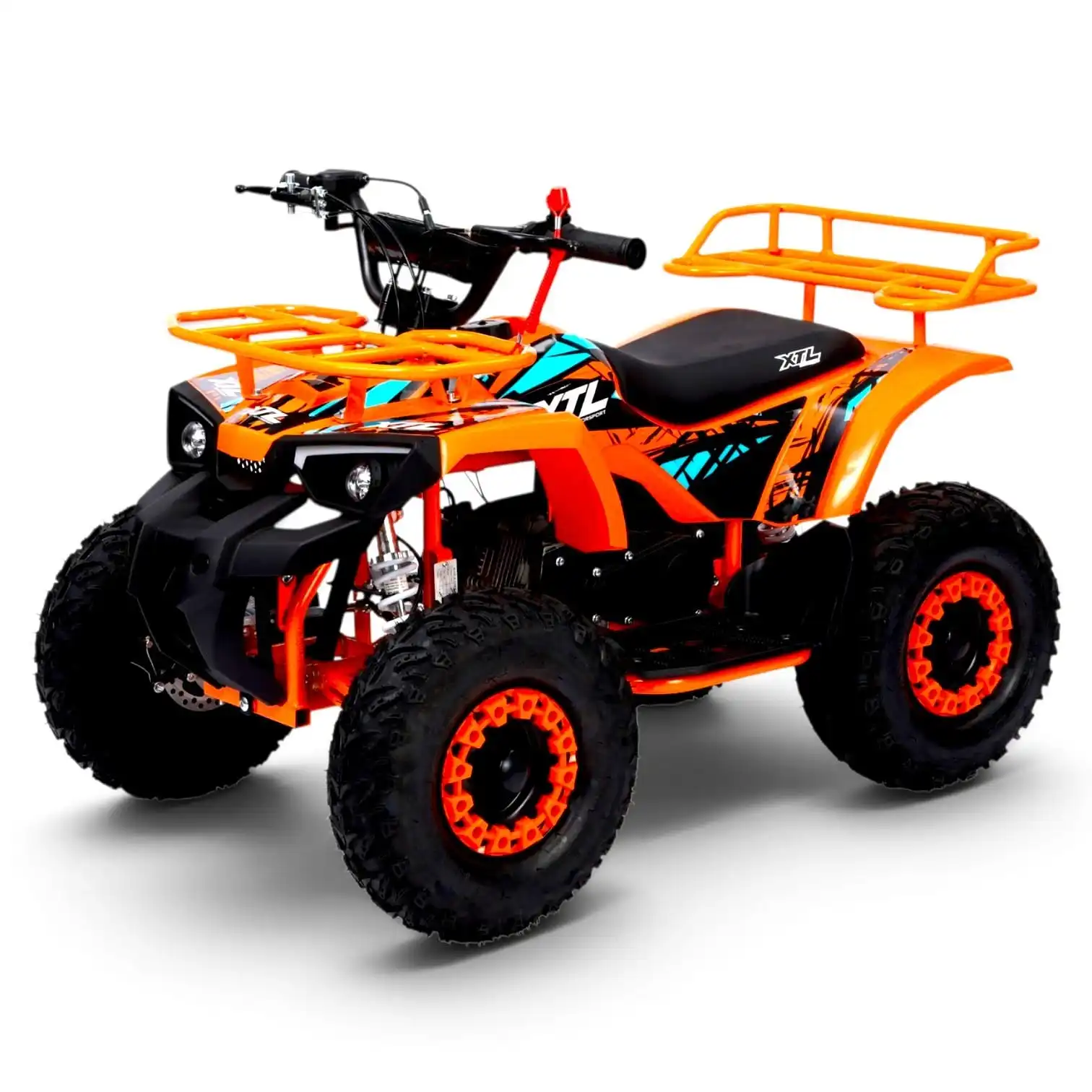 ATV 49cc XTL Hummer pentru copii 3-10 ani Portocaliu