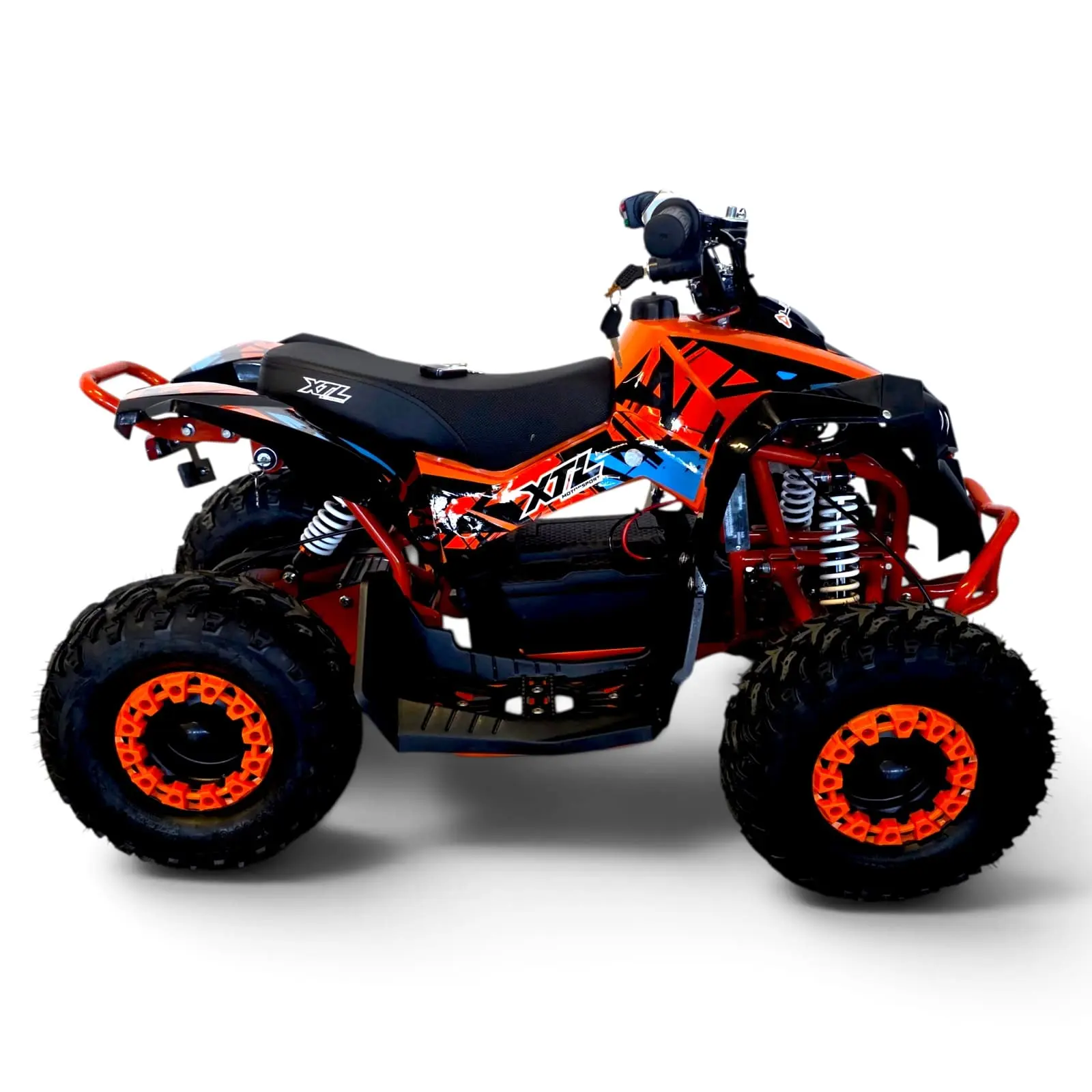 ATV Brushless Electric 1000W 48V XTL Renegade 6 inch Portocaliu
