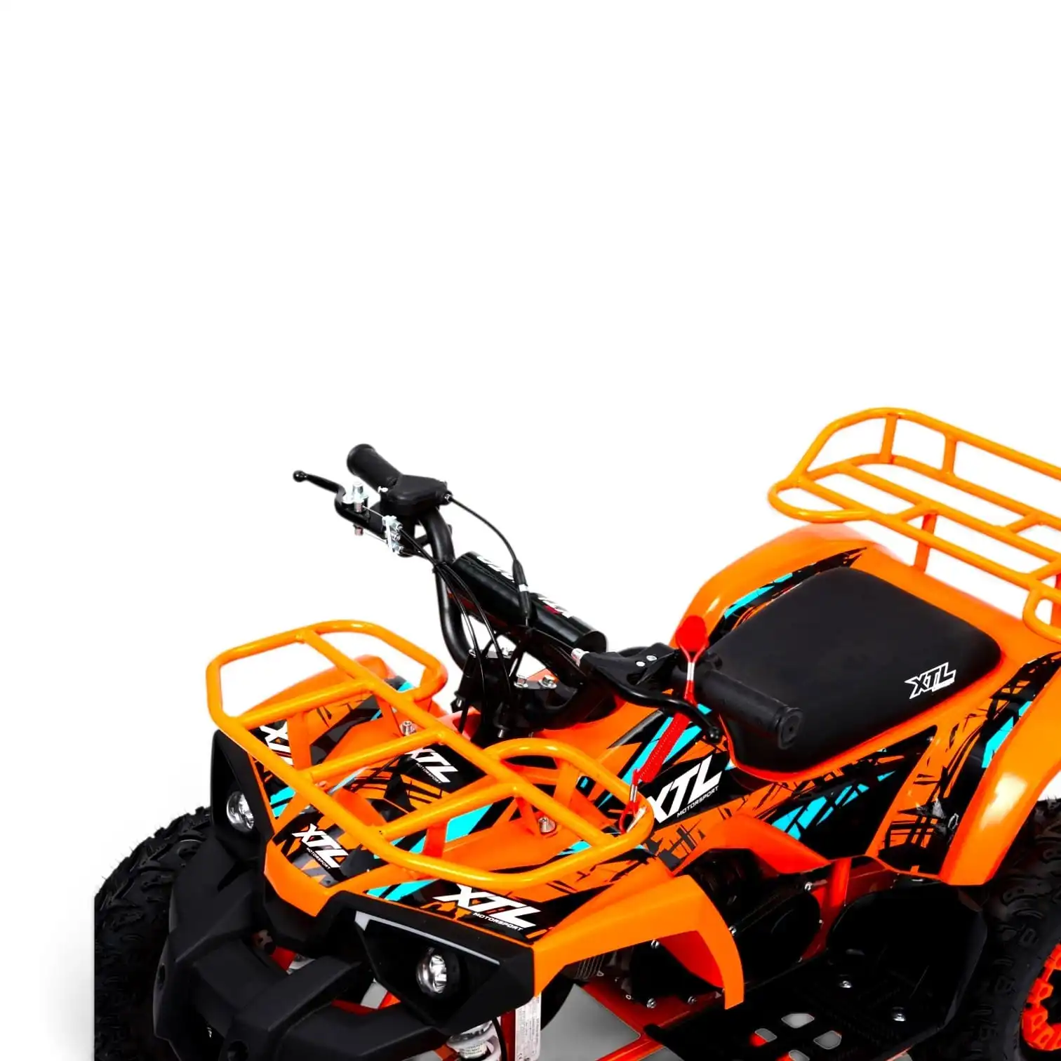 ATV XTL Hummer 2 Timpi 49cc Demaror 6 inch Portocaliu