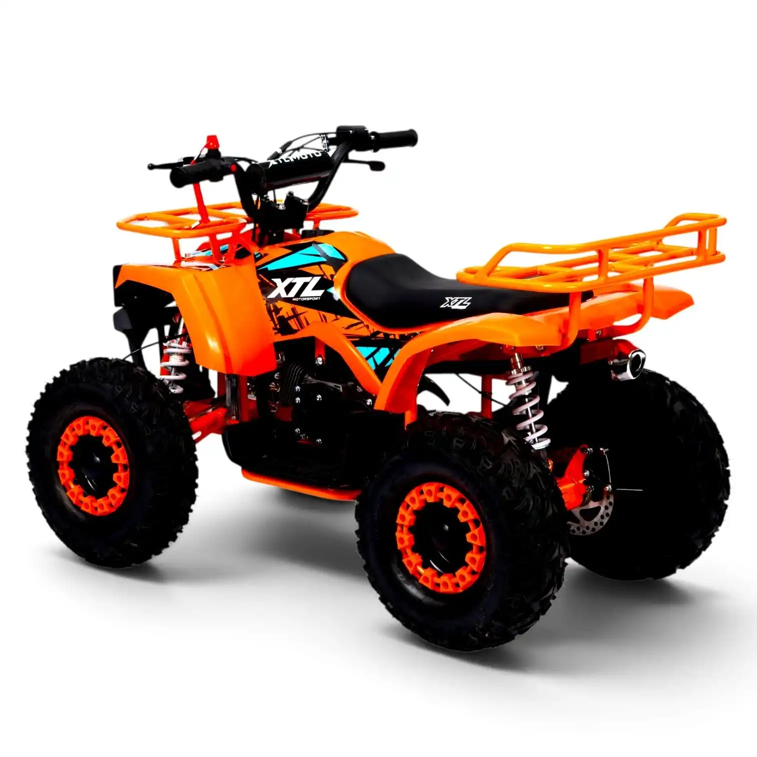ATV XTL Hummer 49cc 2 Timpi pentru copii Portocaliu