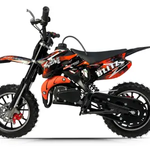 Motocicleta KXD Blitz Cross pornire electrica 49cc DirtBike Enduro Moto copii
