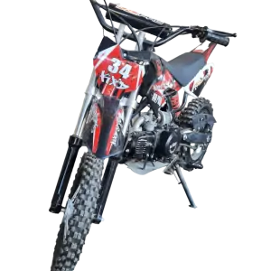 KXD Cross Bike Dirtbike 125cc Automatic roti 14”12" rosu 607A
