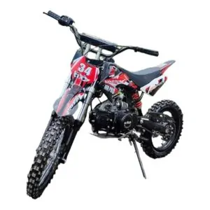 Cross Bike Dirtbike125 CC KXD manual 4 trepte roti 17”14" rosu 607